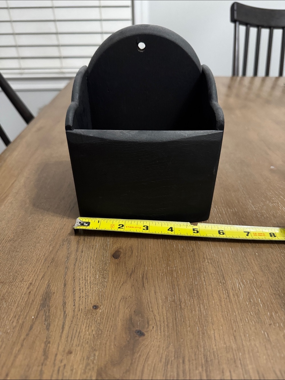 Black wood home decor